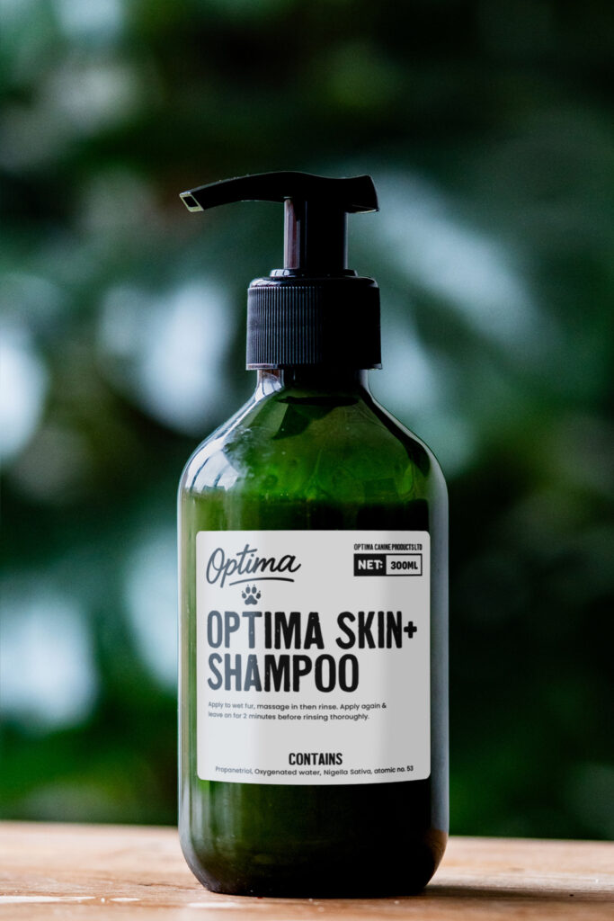 Natural Dog Shampoo from Optima Canine Products Norwich