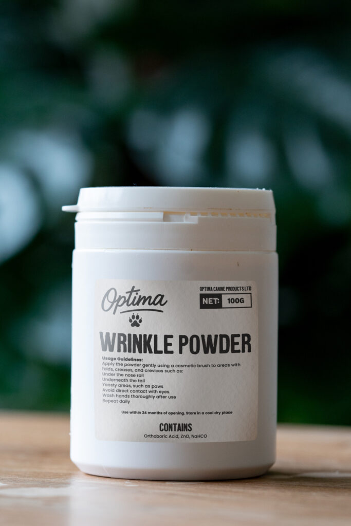 Optima Wrinkle Powder - Optima Canine Products - Premium Canine Services Norfolk and UK
